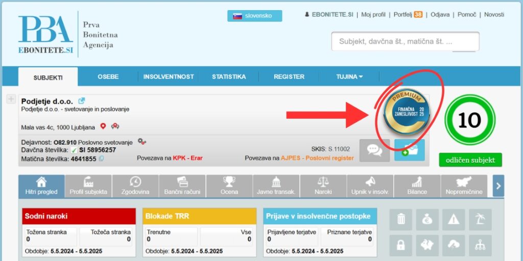 premium-znacka-certifikat-financne-zanesljivosti-ebonitete.si